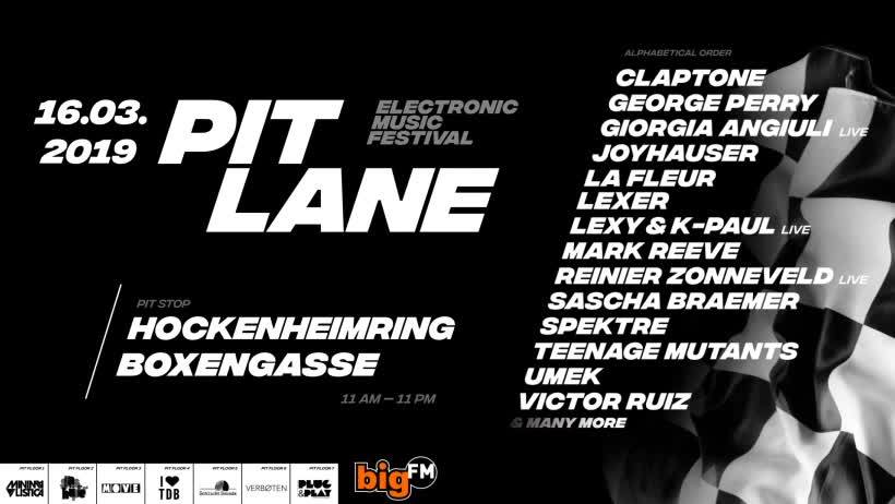 Pit Lane Festival LineUp